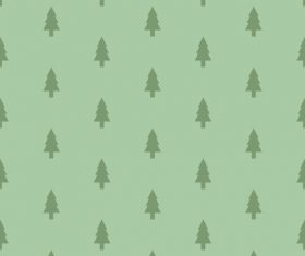 Tree christmas patterns seamless vectors
