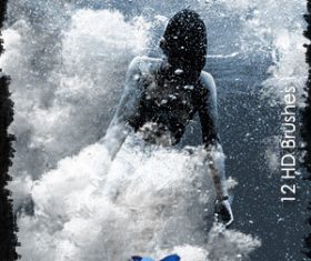 Underwater Effect Photoshop Brushes