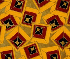 Yellow Square Embossed pattern Stock Photo