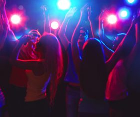 Young people in nightclub party Stock Photo 04