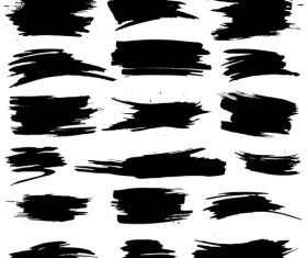 black stains illustration vector