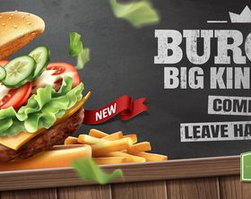 burger poster template vector 04