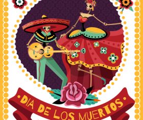 dead day vecrtical poster vector