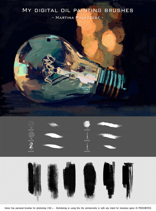 oil painting brushes photoshop free download