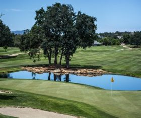 golf course Stock Photo 04