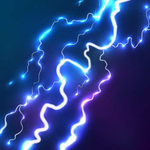 lightning illustration creative vector 01