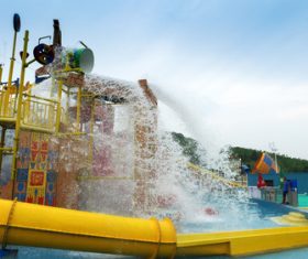 water park Stock Photo