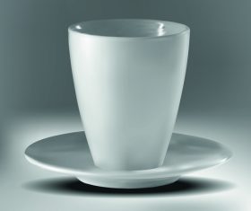 white coffee cup design vector 03