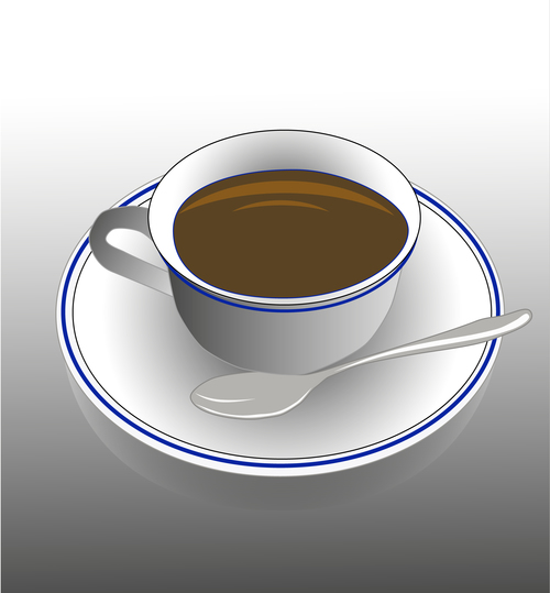 white coffee cup design vector 04