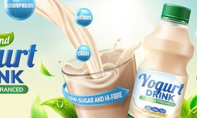 yogurt drink poster design vector material 04