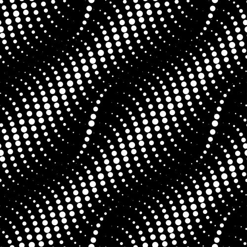 Abstract black with white seamless pattern vector 02