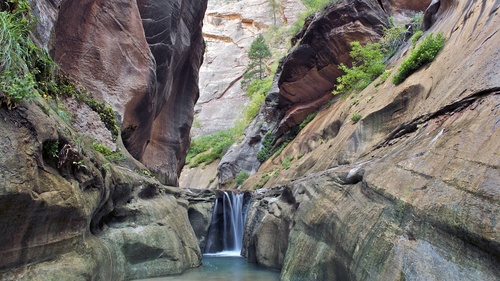 American Zion National Park scenery Stock Photo 06