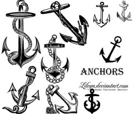 Anchors Photoshop Brushes
