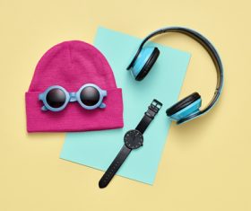 Autumn Fashion Object Stock Photo 07