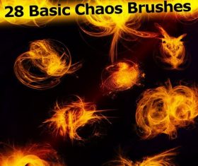 Basic Chaos Photoshop Brushes