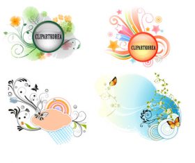 Beautiful pattern border vector