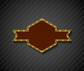 Blank neon billboard frame vectors 15