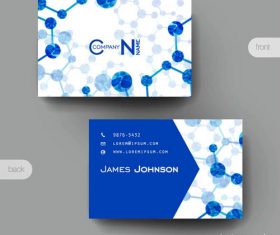 Business card and album cover design vector 01