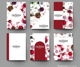 Business card and album cover design vector 03