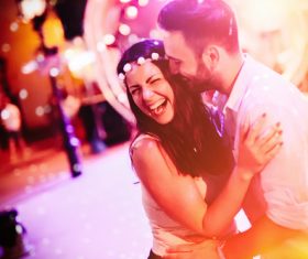 Cheerful Couple Stock Photo 02