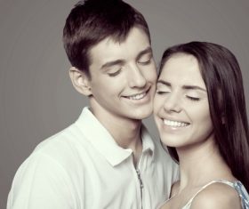 Cheerful Couple Stock Photo 06