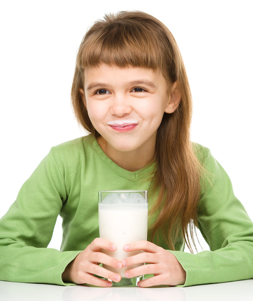 Child drink milk Stock Photo 13
