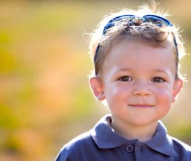 Child playing in the park Stock Photo 06