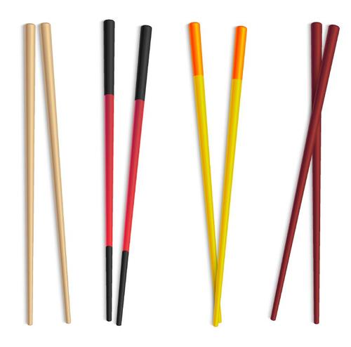 Chinese chopsticks vector illustration 02