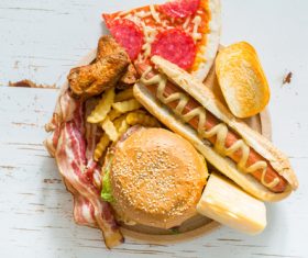 Convenient instant snack Stock Photo 01