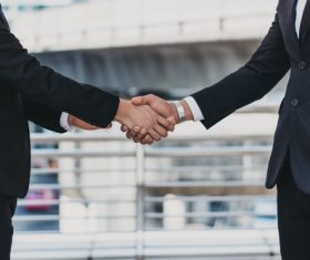 Cooperation successful handshake Stock Photo 04