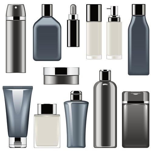 Cosmetic Packaging Design vectors set 02