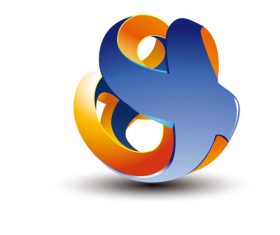 Creative sphere icon vector