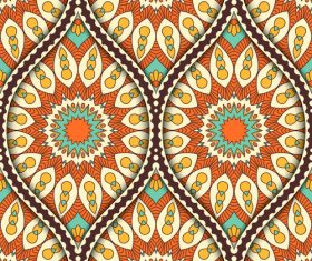 Ethnic seamless pattern decorative vectors 02