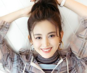 Exquisite Pretty Asian Beauty Stock Photo