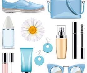 Fashion Accessories vectors set 02