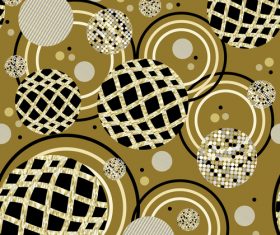 Fashion elements pattern seamless vector