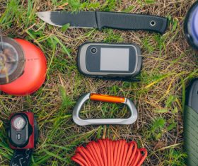 Field survival kit Stock Photo 04
