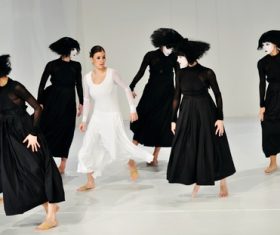 Graceful ballet performance Stock Photo 04