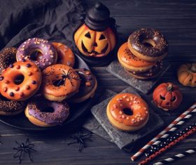 Halloween cookie Stock Photo