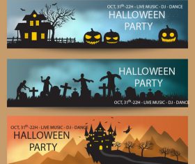 Halloween creative poster vector