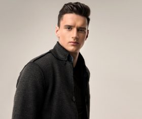 Handsome fashion young man Stock Photo 03