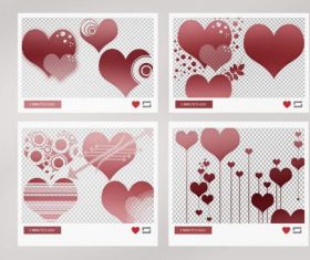 Heart pack photoshop brushes