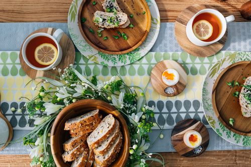Hearty and delicious breakfast Stock Photo 02