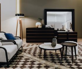 Italian brand furniture Stock Photo 02