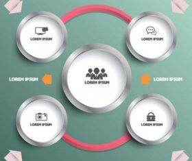 Lorem ipsum infographic picture vector