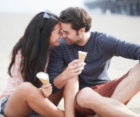 Lovers in love Stock Photo 01