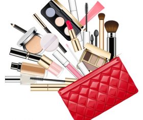 Makeup Bag vectors material