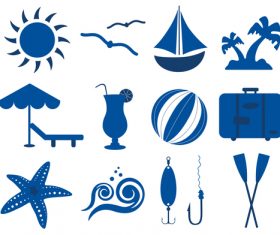 Maritim icons set 02