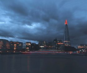 Moody london Stock Photo