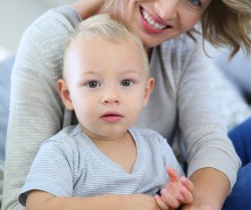 Mother and baby Stock Photo